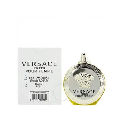 Versace Ladies Eros Pour Femme Edp Spray 3.4 oz (tester) Fragrances 8011003825189 In White