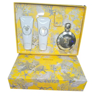 Versace Ladies Eros Pour Femme Gift Set Fragrances 8011003899876
