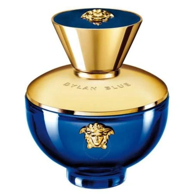 Versace Ladies Pour Femme Dylan Blue Edp Spray 3.4 oz (tester) (100 Ml) In Blue / White