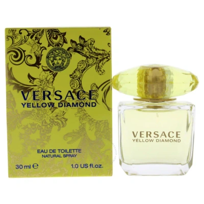 Versace Ladies  Yellow Diamond Edt Spray 1.0 oz Fragrances 8011003804542 In Orange / Yellow