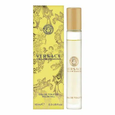 Versace Ladies Yellow Diamond Edt Rollerball 0.3 oz Fragrances 8011003836871 In Yellow/orange