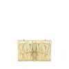 Versace Lambskin Kleio Mini Shoulder Women's Bag In Gold