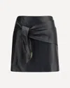 Versace Lambskin Miniskirt