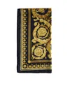 Versace Large Baroque Silk Scarf In Multi