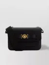 Versace Borsa A Tracolla In Pelle Nera  Uomo