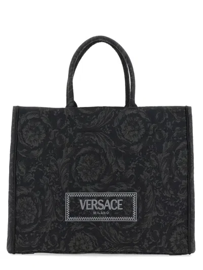 Versace Large Shopper Bag "athena Baroque"