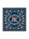 Versace Geometric All Over Motif Scarf In Multi