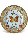 Versace Le Jardin De  Plate (18 Cm) In Weiss