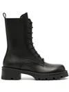 Versace Leather Ankle Boots Shoes