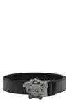 Versace Medusa Head Belt In Blue