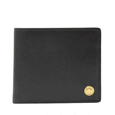 VERSACE LEATHER BIFOLD WALLET
