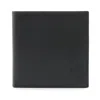 Versace Leather Bifold Wallet In Black