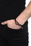 Versace Medusa Bracelet In Black