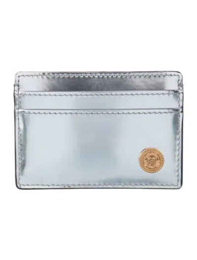 Pre-owned Versace Leather Card Holder
