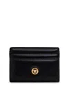 Versace - Black Medusa Biggie Bifold Leather Wallet - Men's In Black