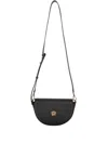 Versace Women's Medusa Logo Leather Crossbody Bag In Black