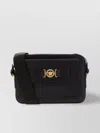 Versace Borsa A Tracolla In Pelle Nera  Uomo In Black