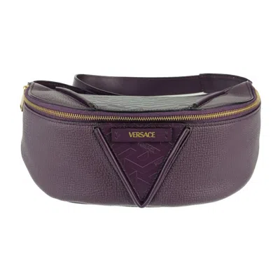 Pre-owned Versace Leather Fanny Pack Sling Bag () In Multi
