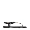 Versace Low Sandal "medusa '95" In Black