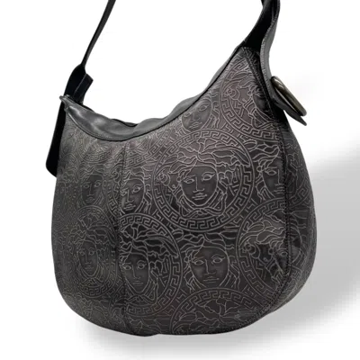 Pre-owned Versace Leather Handbag Shoulder Bag () In Multi