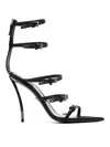Versace Pin-points Sandals In Black