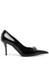 Versace Leather Heel Shoe Shoes