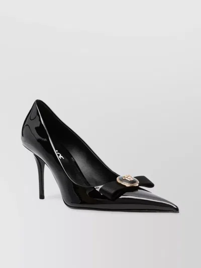 Versace Leather High Heel Pump