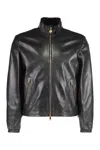 Versace Jacket High Collar Elastic Cuffs