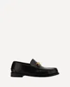 Versace Horsebit-embellished Patent-leather Loafers