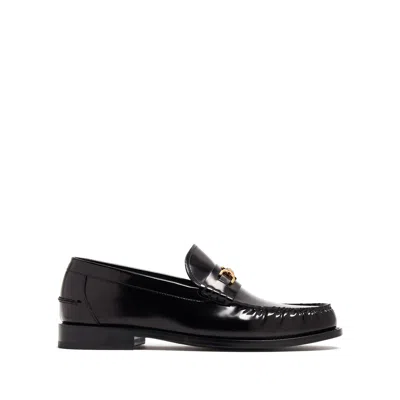 Versace Leather Loafers