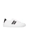 Versace Leather Men's Sneakers In White