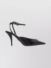 Versace Medusa Patent Calfskin Stiletto Pump In Black