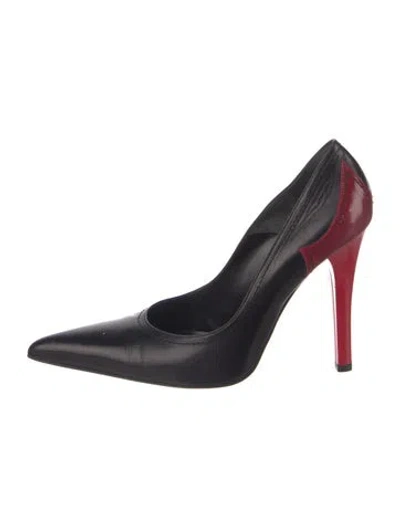 Pre-owned Versace Leather Pumps In Multi