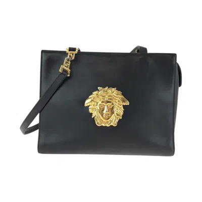 Pre-owned Versace Leather Shoulder Bag ()