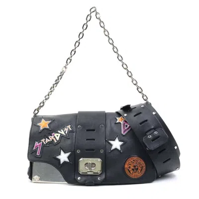 Pre-owned Versace Leather Shoulder Bag () In Multi