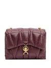 Versace Shoulder Lamb Leather In Red