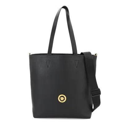 Pre-owned Versace Leather Shoulder Bag Tote Bag ()