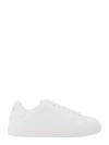 VERSACE LEATHER SNEAKERS WITH LA GRECA DETAIL