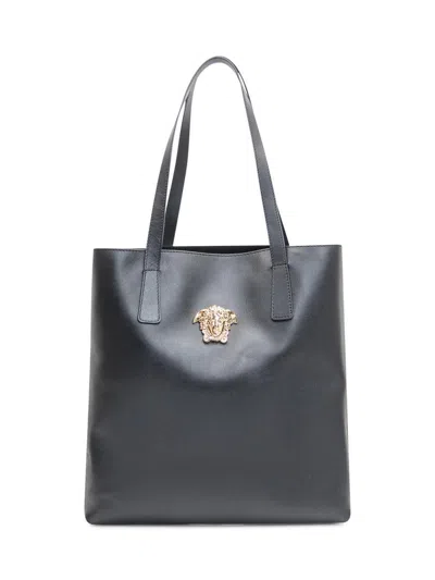 Versace Leather Tote Bag