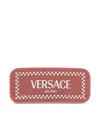 Versace Left Crystal Hair Clip In 粉色