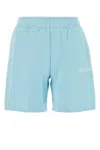 Versace 1978 Re-edition Brushed Jersey Shorts In Blue