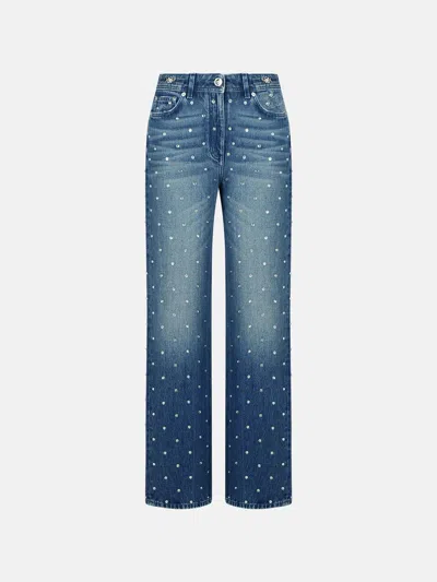 Versace Light Blue Denim Jeans