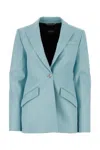 Versace Leather Single Breast Jacket