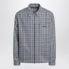 Versace Wool Shirt Featuring Embroidery Button Cuffs In Multi