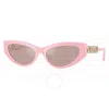 Versace Bright Greca Embellished Cat-eye Sunglasses