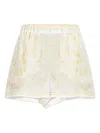 Versace Pattern-printed Elasticated-waistband Shorts In Multi