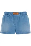 VERSACE VERSACE LIGHTWEIGHT DENIM SHORTS FOR MEN