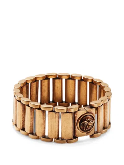 Versace Link Bracelet In Gold