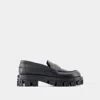 VERSACE LOAFERS - VERSACE - LEATHER - BLACK