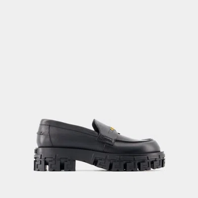 Versace Loafers -  - Leather - Black